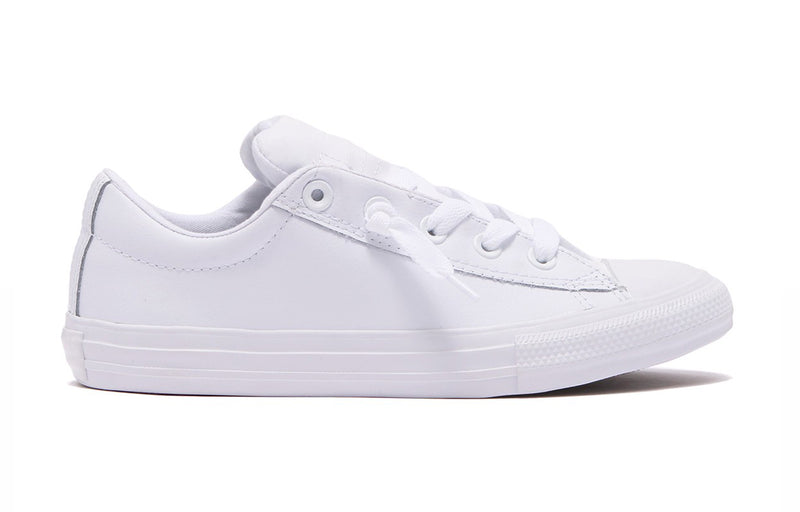 Tenis Converse Niño Chuck Taylor Street Slip White 637687