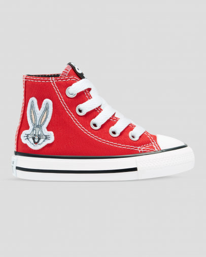Converse Infantil Bugs Bunny Hi Red White Black 769230